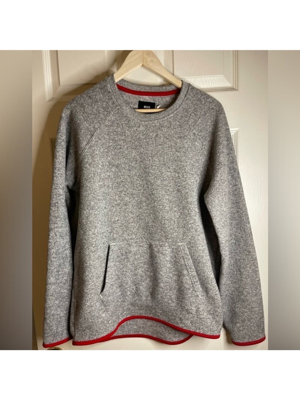 BDG Urban Outfitters Gray Fleece Sweater size medium